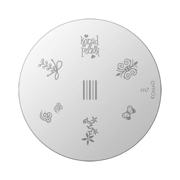 KONAD Stempel Schablone M7