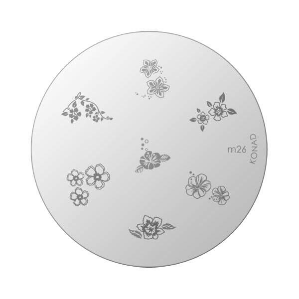 KONAD Stempel Schablone M26
