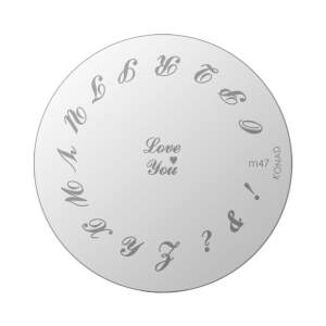 KONAD Stempel Schablone M47