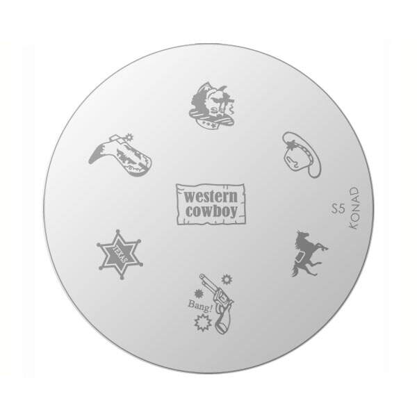 KONAD Stempel Schablone S5