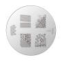 KONAD Stempel Schablone M74