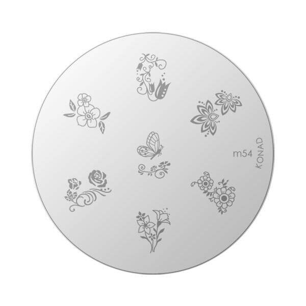 KONAD Stempel Schablone M54