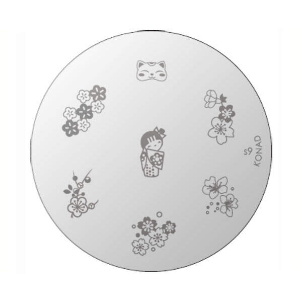KONAD Stempel Schablone S9