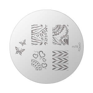 KONAD Stempel Schablone M78