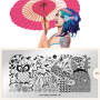 MoYou London Schablone - Suki 01 - 51
