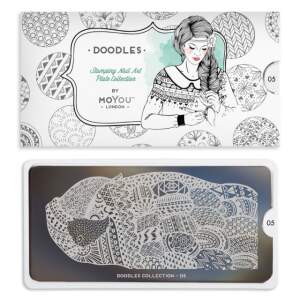 MoYou London Schablone - Doodles 05 - 90