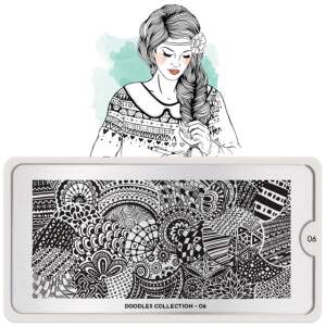 MoYou London Schablone - Doodles 06 - 133