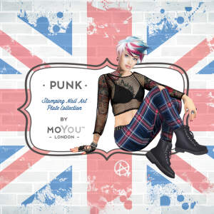 MoYou London Schablone - Punk 08 - 178