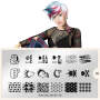 MoYou London Schablone - Punk 08 - 178
