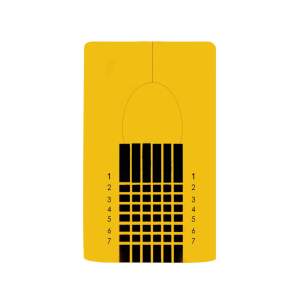 Schablonen gold 500 Stk.